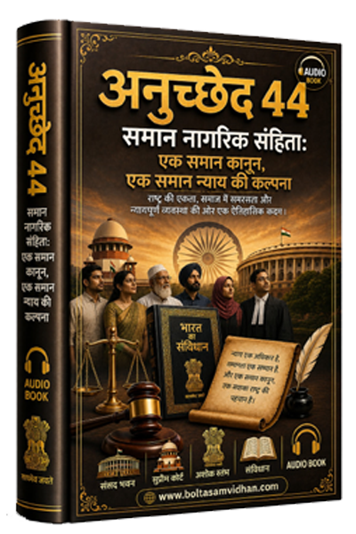 अनुच्छेद 44 – समान नागरिक संहिता: एक समान कानून, एक समान न्याय की कल्पना